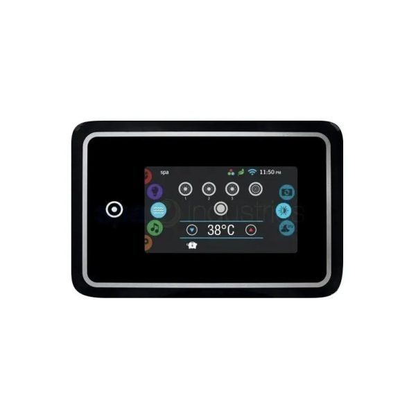 Minipiscina da esterno a sfioro A700 RELAX TURBO con 41 getti, 2 pompe, riscaldata, bluetooth, cromoterapia - KINEDO - immagine 4